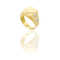 Anelli Oro Giallo, Oro Bianco Microfusione  Solo Oro Spessore gambo mm. 4,5