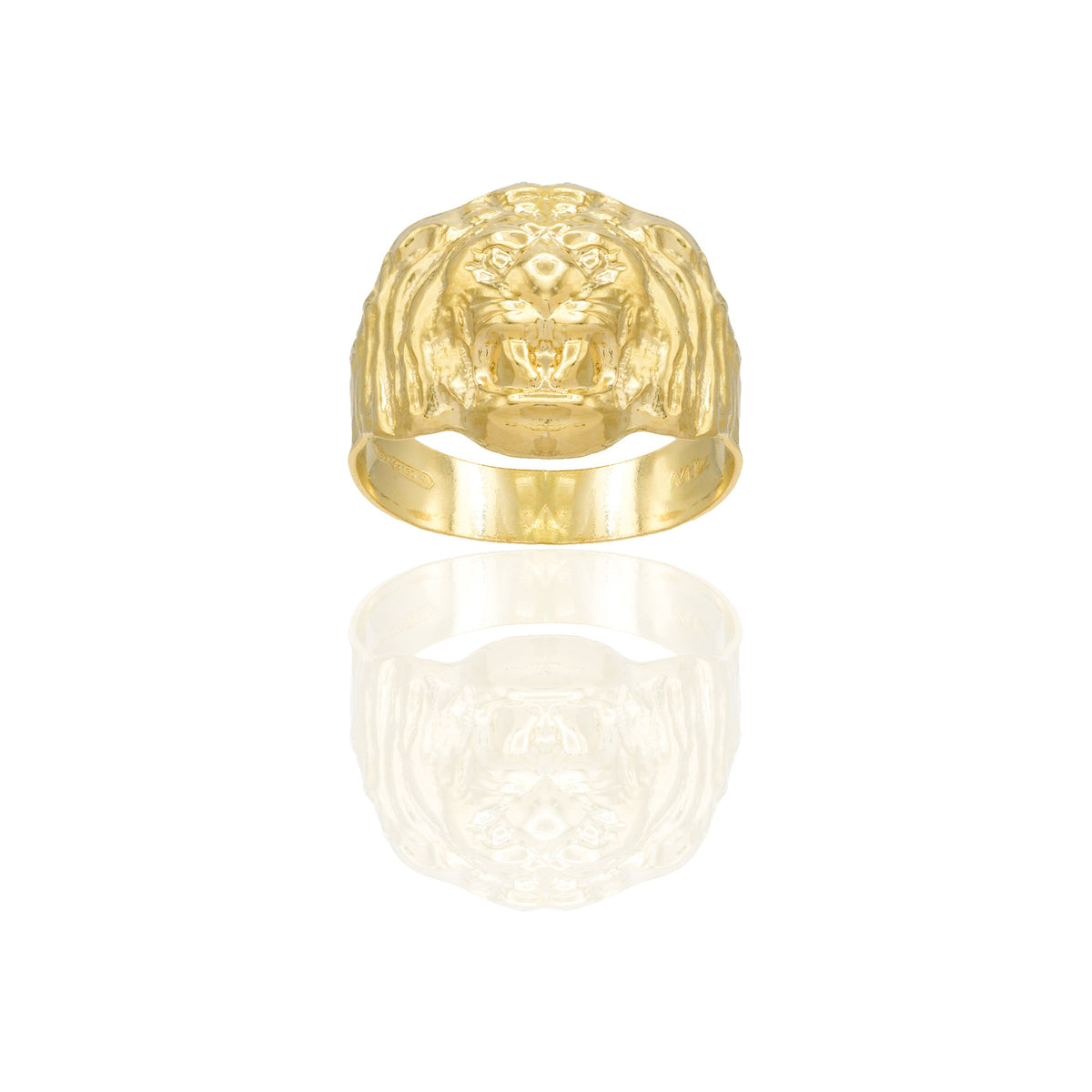 ANELLO UOMO TESTA DI LEONE
