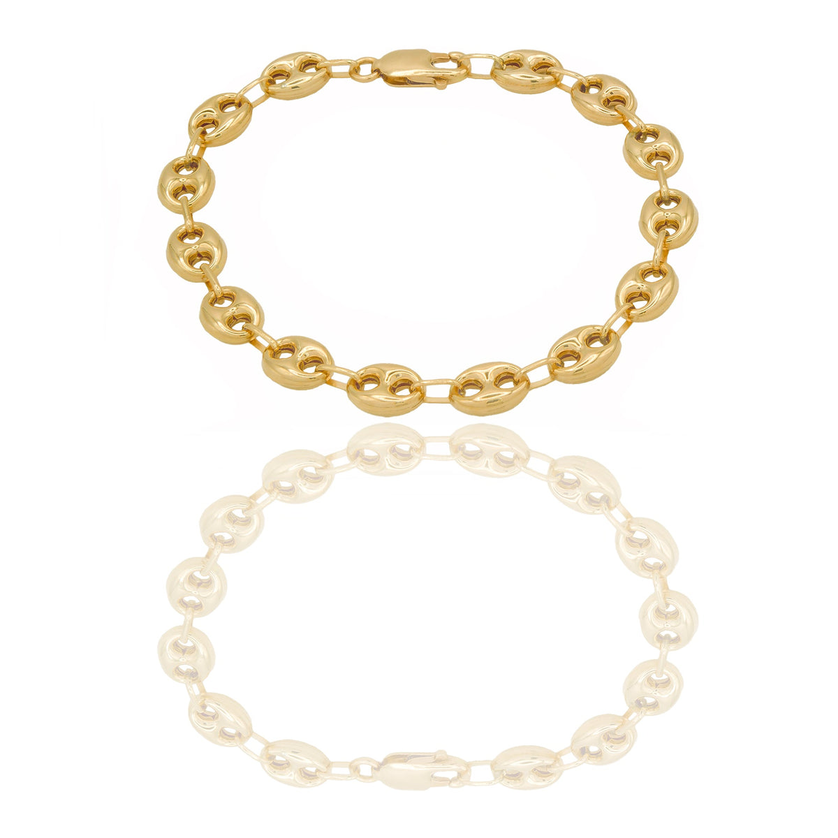
Bracciale Oro Giallo Catena piena  Solo Oro mis.3 cm. 20