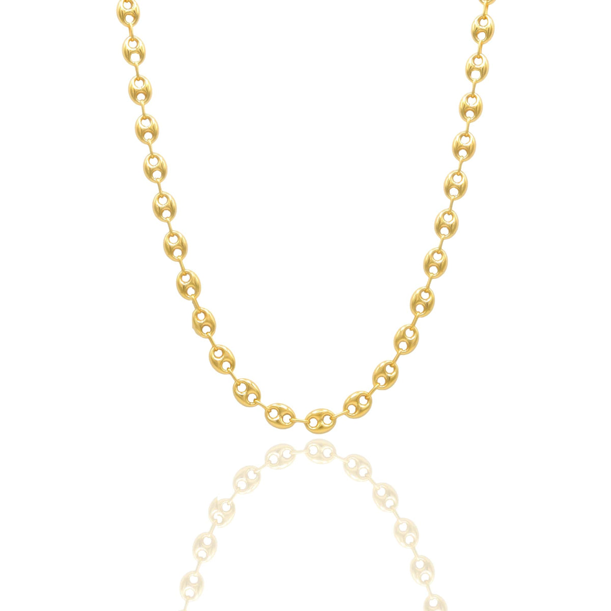 Collana Oro Giallo Oro 18 carati Maglia Marinara Solo Oro mis.2 cm.60