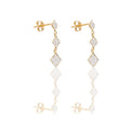 ORECCHINI DONNA TRILOGY ROMBI PENDENTI