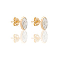 ORECCHINI DONNA OVALE ZIRCONATO