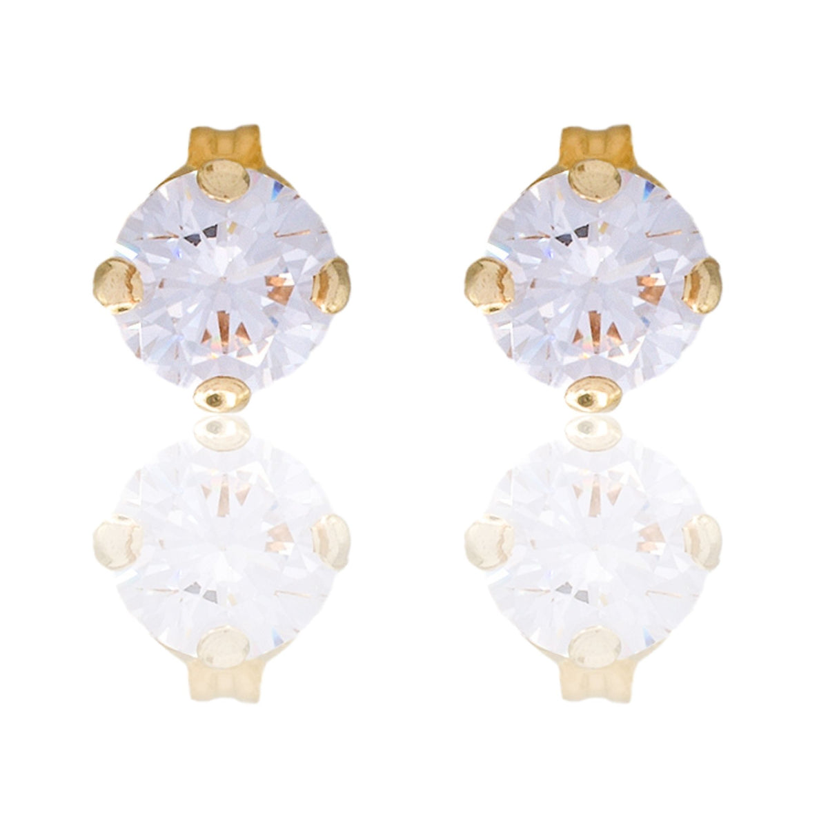 ORECCHINI PUNTO LUCE 4 GRIFFE