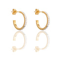 ORECCHINI DONNA CERCHIO PAVE'