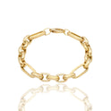BRACCIALE ROLO' MAGLIE ALTERNATE TONDE E ALLUNGATE