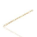 Bracciale Oro Giallo Oro 18 carati Rolo' Maglie Alternate Tonde E Allungate Solo Oro