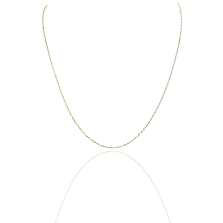 Collana Oro Giallo Oro 18 carati Rolo' Solo Oro cm.45