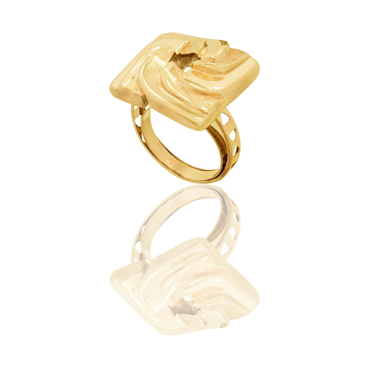 ANELLO DONNA QUADRATO FANTASIA